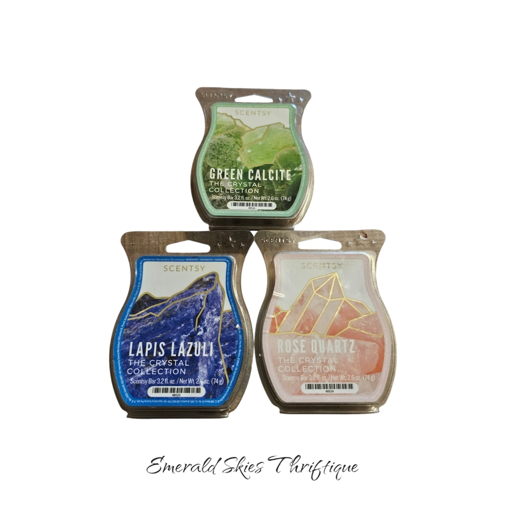 Scentsy Crystal Collection‎ Wax Lot.